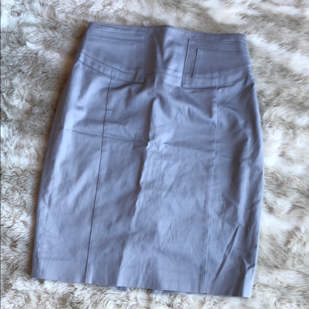 Express gray pencil skirt